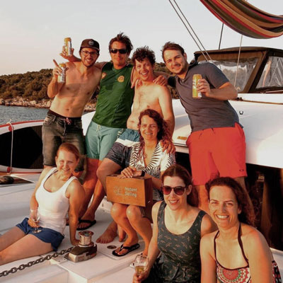 Amici in barca a vela 2019